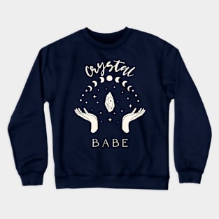 Crystal Babe Crewneck Sweatshirt
